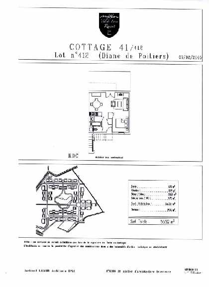 1-Bed Lot Plan